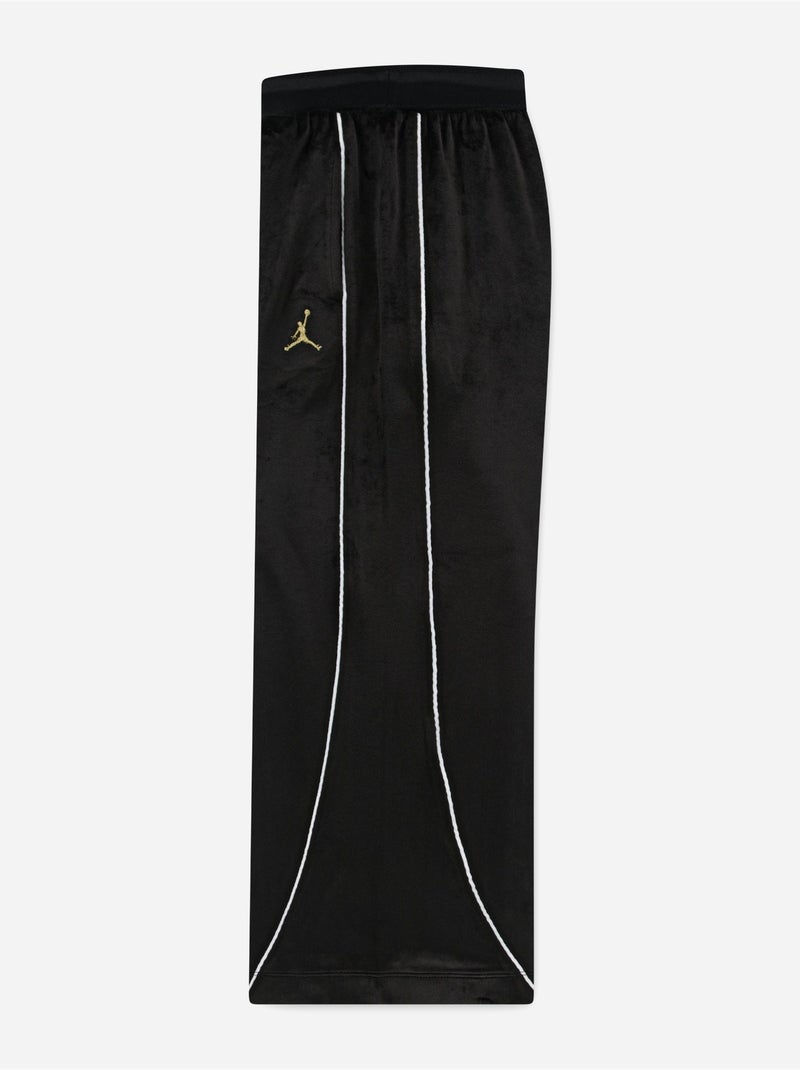 Pantalones de chándal de terciopelo - Jordan Negro - Kiabi