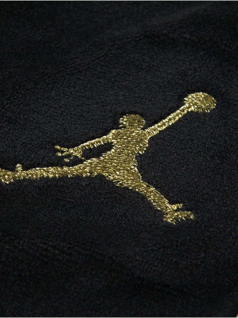 Pantalones de chándal de terciopelo - Jordan Negro - Kiabi