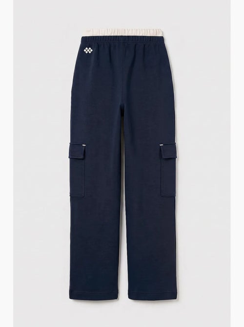 Pantalones de chándal juveniles unisex de algodón y poliéster tommy - Kiabi Pantalones de chándal juveniles unisex de algodón y poliéster tommy - Kiabi