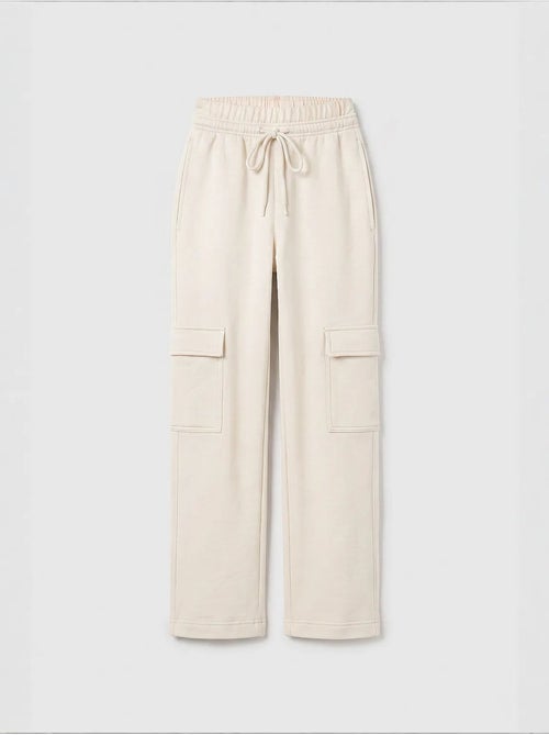 Pantalones de chándal juveniles unisex de algodón y poliéster tommy - Kiabi Pantalones de chándal juveniles unisex de algodón y poliéster tommy - Kiabi