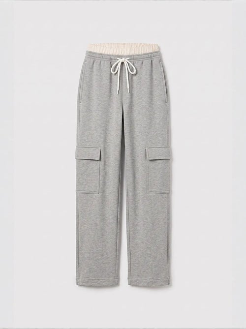 Pantalones de chándal juveniles unisex de algodón y poliéster tommy - Kiabi Pantalones de chándal juveniles unisex de algodón y poliéster tommy - Kiabi