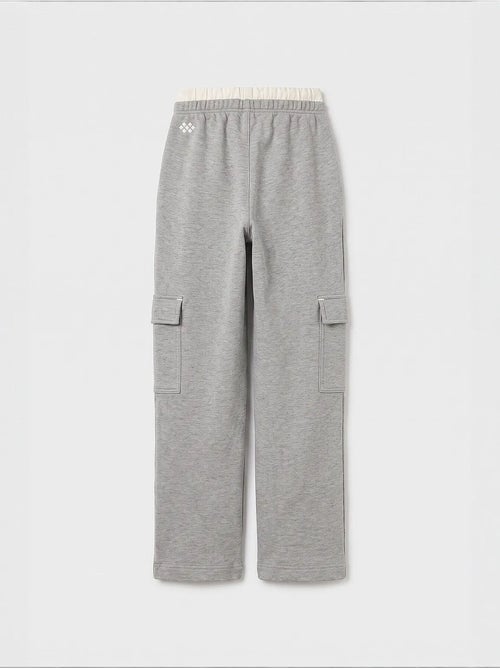 Pantalones de chándal juveniles unisex de algodón y poliéster tommy - Kiabi Pantalones de chándal juveniles unisex de algodón y poliéster tommy - Kiabi