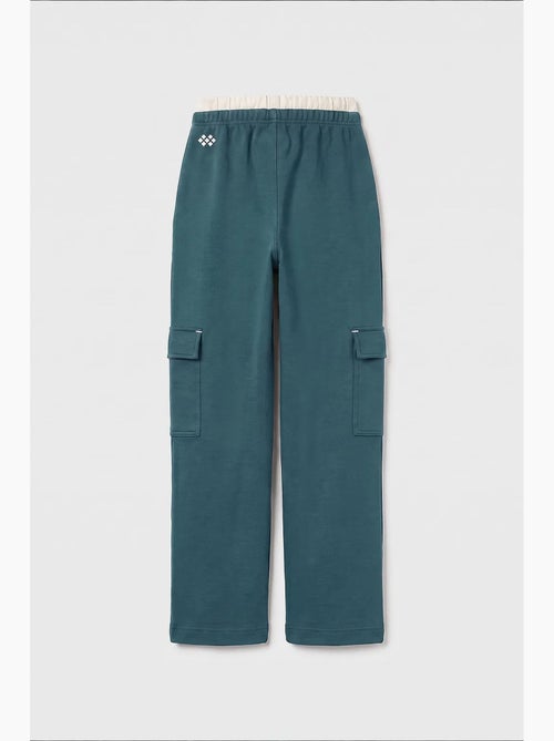 Pantalones de chándal juveniles unisex de algodón y poliéster tommy - Kiabi Pantalones de chándal juveniles unisex de algodón y poliéster tommy - Kiabi