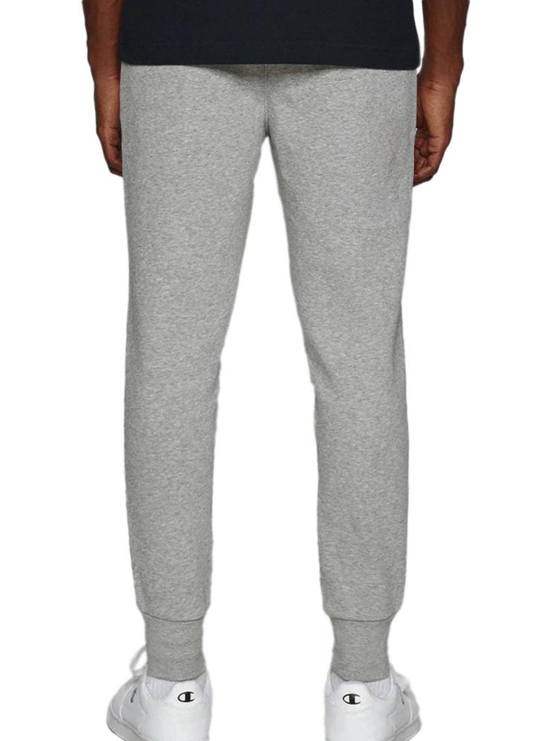 Pantalones de Chándal Kappa con Logo para Hombre Gris plateado - Kiabi