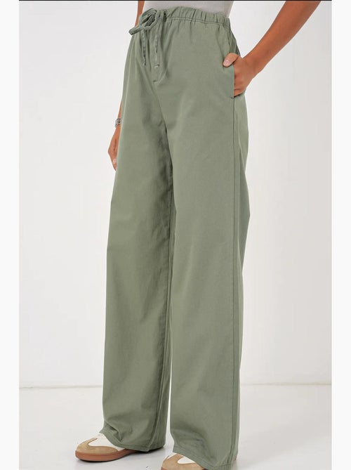 Pantalones de cintura alta y pierna ancha bdart - Kiabi