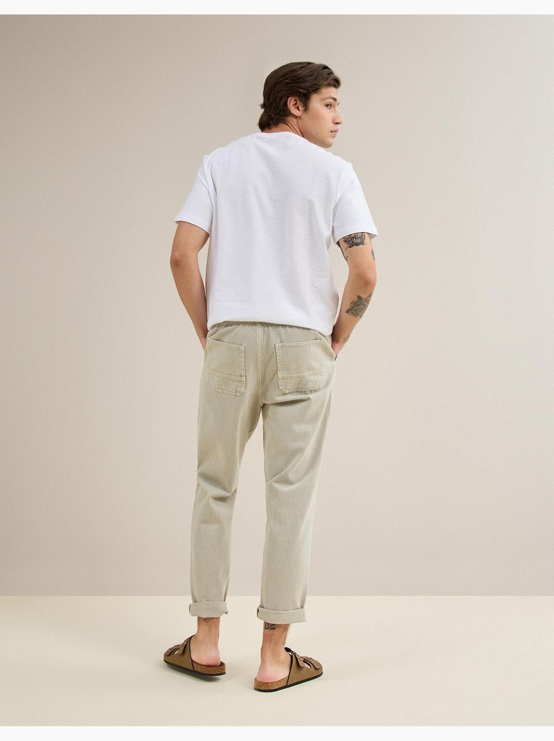 Pantalones de Corredor, MO Fashion Beige - Kiabi