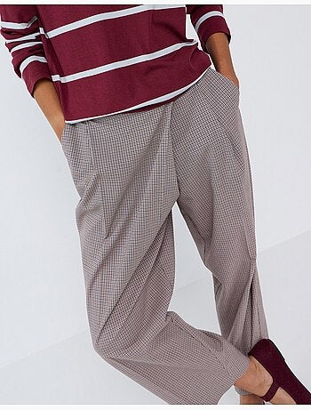 Pantalones de cuadros, mo fashion