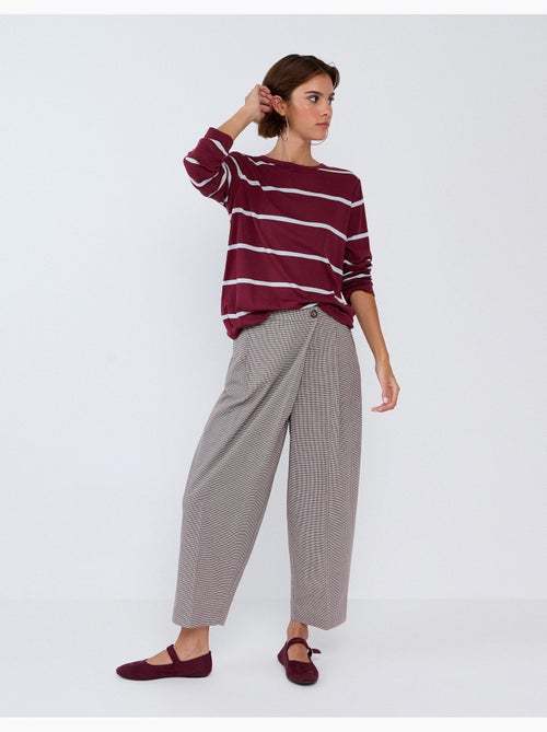 Pantalones de cuadros, mo fashion - Kiabi