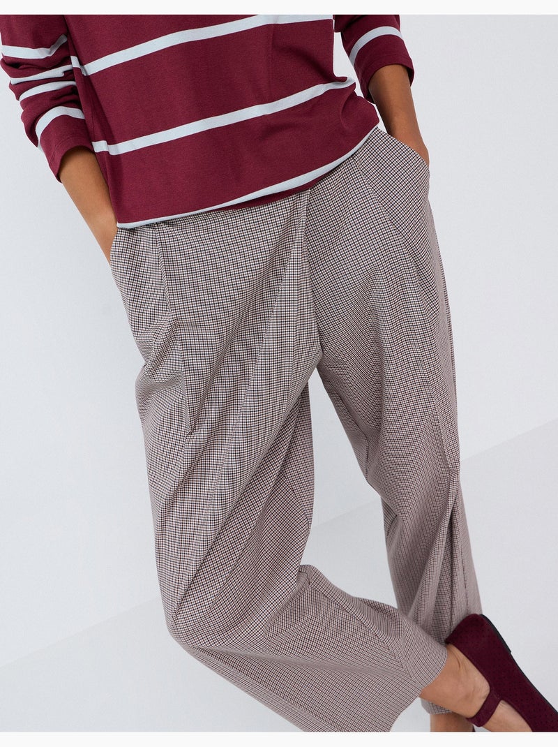 Pantalones de cuadros, mo fashion Beige - Kiabi
