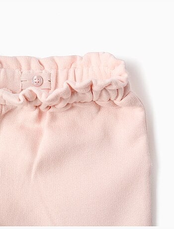 Pantalones de entrenamiento rosa claro