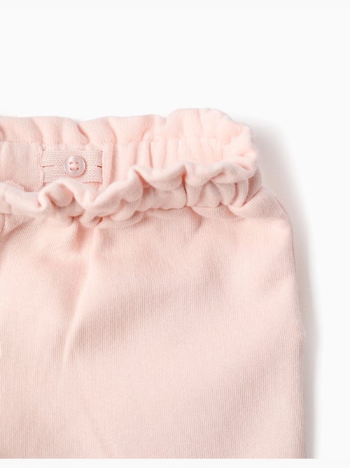 Pantalones de entrenamiento rosa claro - Kiabi