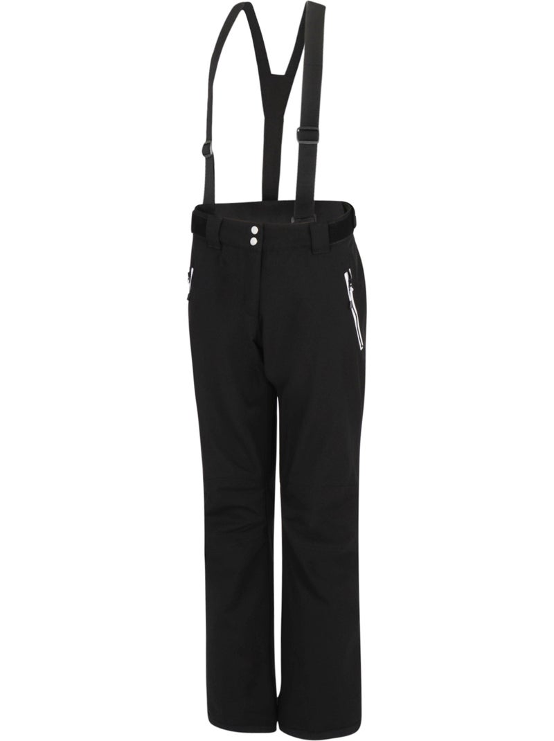 Pantalones de esquí effused ii diseño impermeable para mujer - dare 2b Negro Blanco - Kiabi