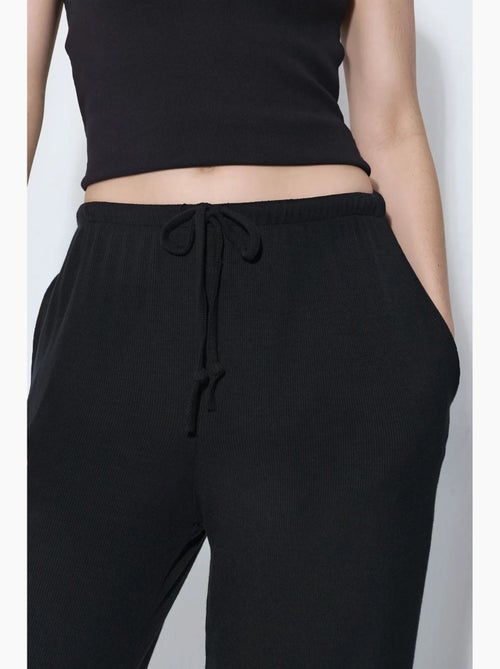 Pantalones de jersey de pierna ancha busem - Kiabi Pantalones de jersey de pierna ancha busem - Kiabi