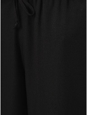 Pantalones de lino de pierna ancha bdart