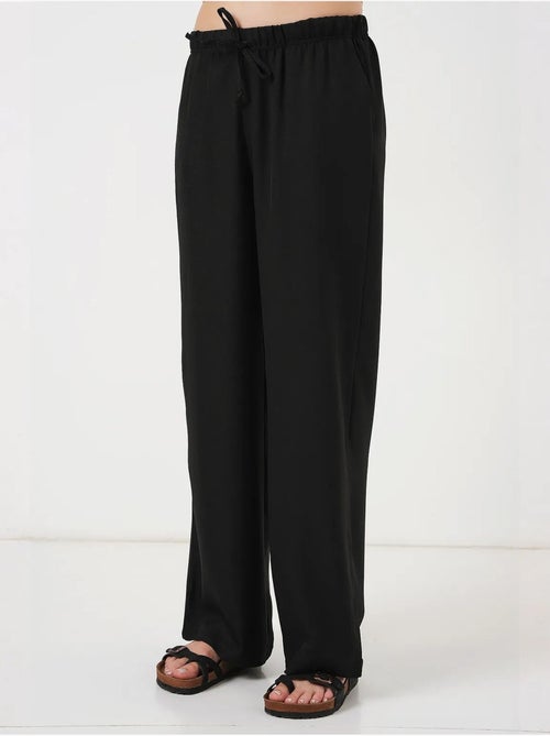 Pantalones de lino de pierna ancha bdart - Kiabi