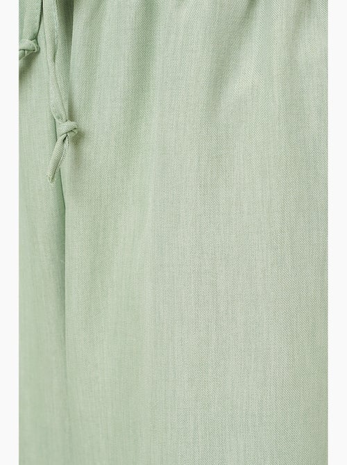 Pantalones de lino de pierna ancha bdart - Kiabi