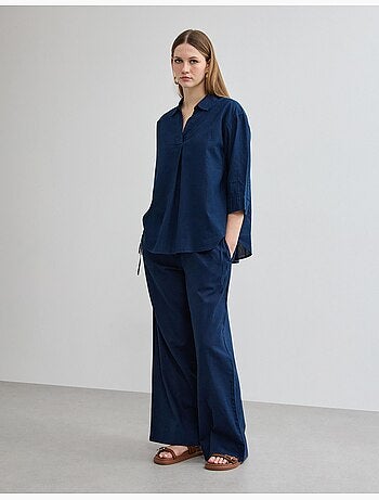 Pantalones de lino, MO Fashion