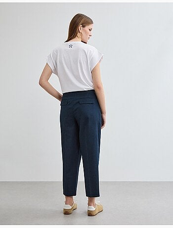 Pantalones de lino, MO Fashion