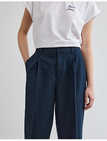 Pantalones de lino, MO Fashion