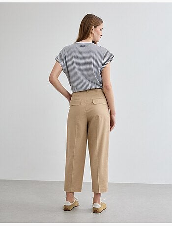 Pantalones de lino, MO Fashion