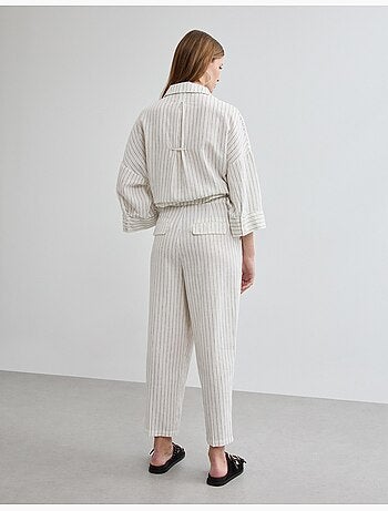 Pantalones de lino, MO Fashion