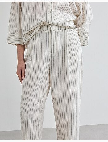 Pantalones de lino, MO Fashion