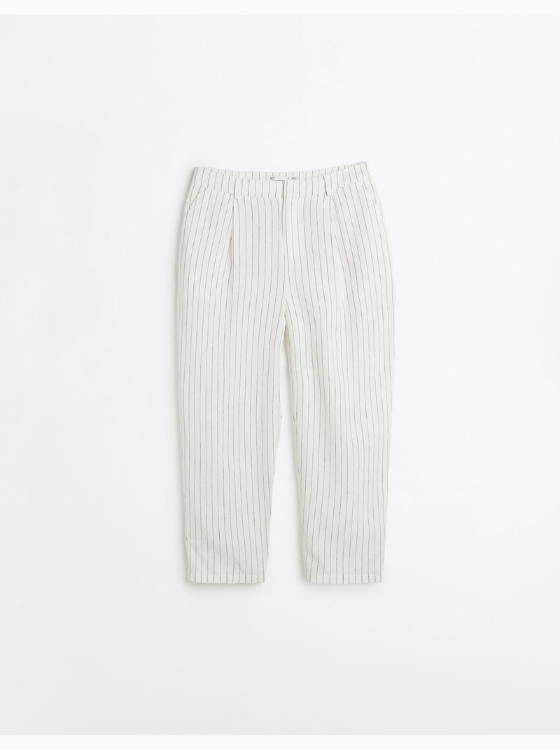 Pantalones de lino, MO Fashion Beige - Kiabi