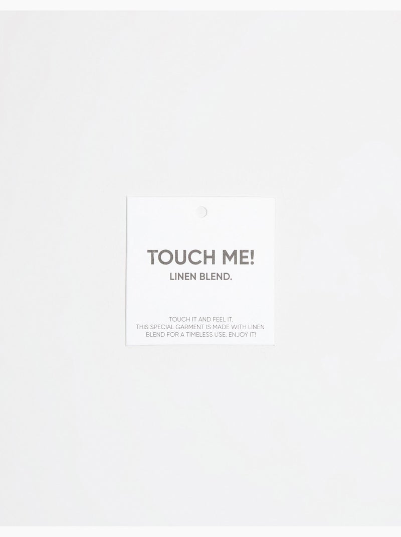 Pantalones de lino, MO Fashion Beige - Kiabi