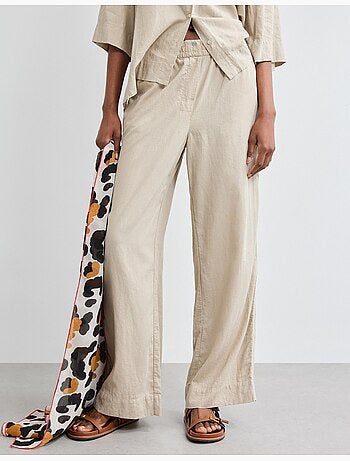 Pantalones de lino, MO Fashion