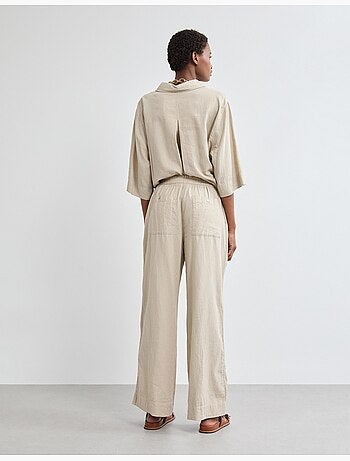 Pantalones de lino, MO Fashion