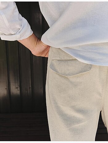 Pantalones de lino, MO Fashion