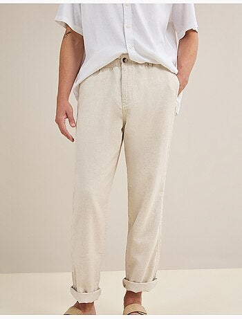 Pantalones de lino, MO Fashion