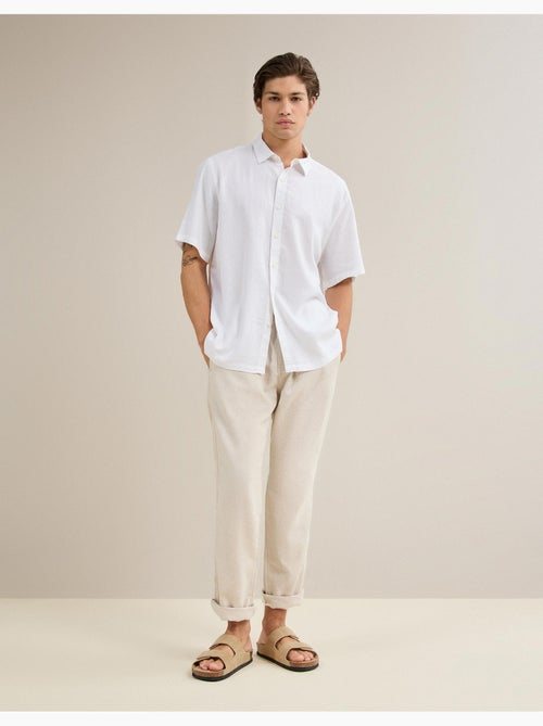 Pantalones de lino, MO Fashion - Kiabi Pantalones de lino, MO Fashion - Kiabi