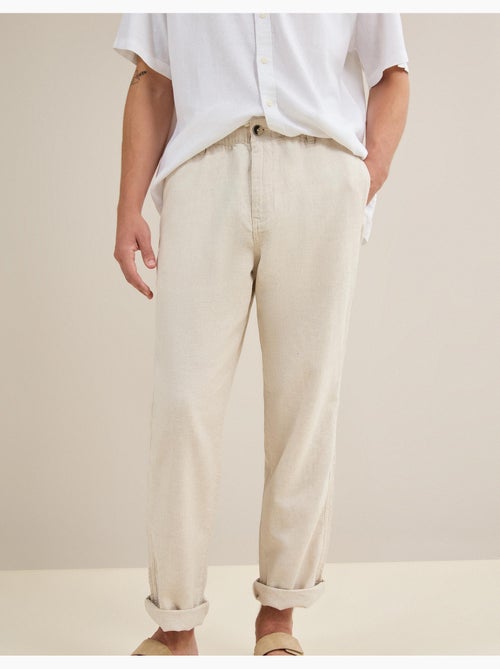Pantalones de lino, MO Fashion - Kiabi Pantalones de lino, MO Fashion - Kiabi