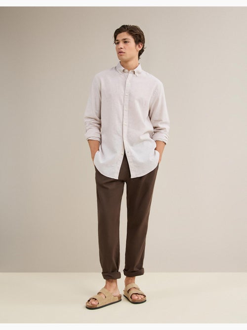 Pantalones de lino, MO Fashion - Kiabi Pantalones de lino, MO Fashion - Kiabi