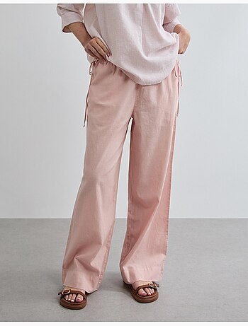 Pantalones de lino, MO Fashion