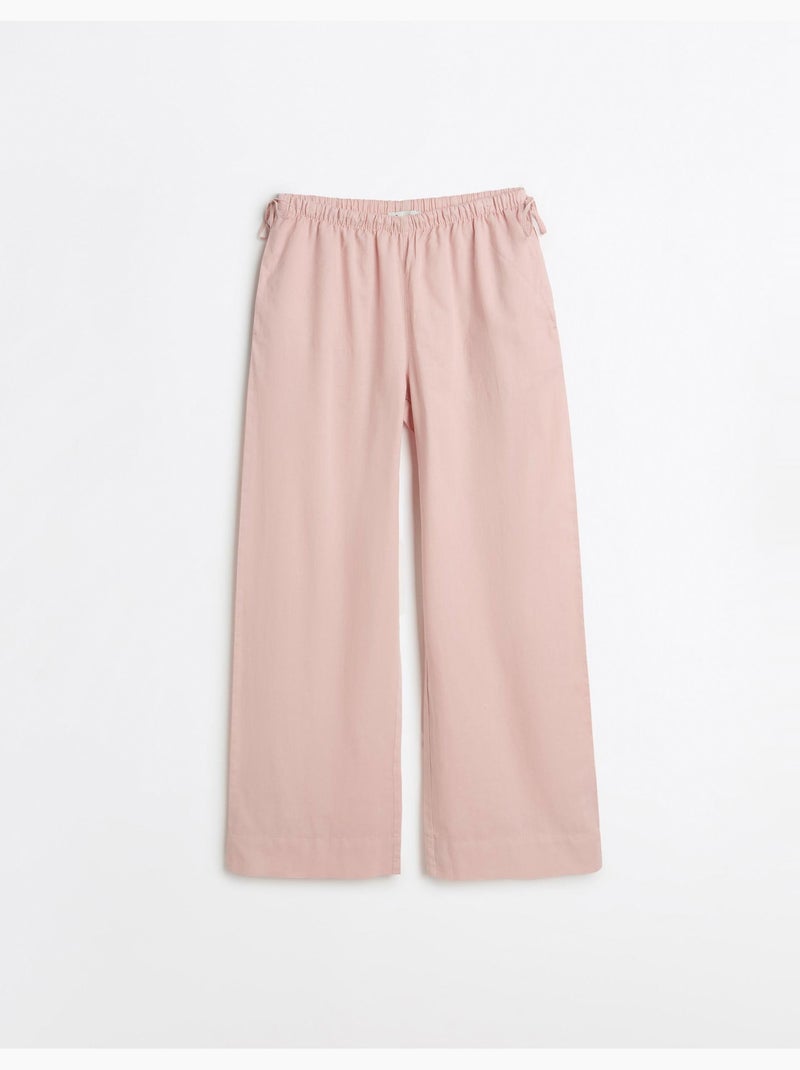 Pantalones de lino, MO Fashion Rosa - Kiabi