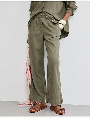 Pantalones de lino, MO Fashion