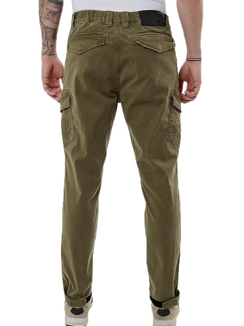 Pantalones de Lona para Hombre Kaporal Caqui - Kiabi