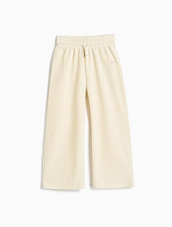 Pantalones de malla de pierna ancha, mo fashion
