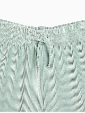 Pantalones de malla de pierna ancha, mo fashion