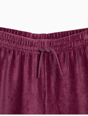 Pantalones de malla de pierna ancha, mo fashion