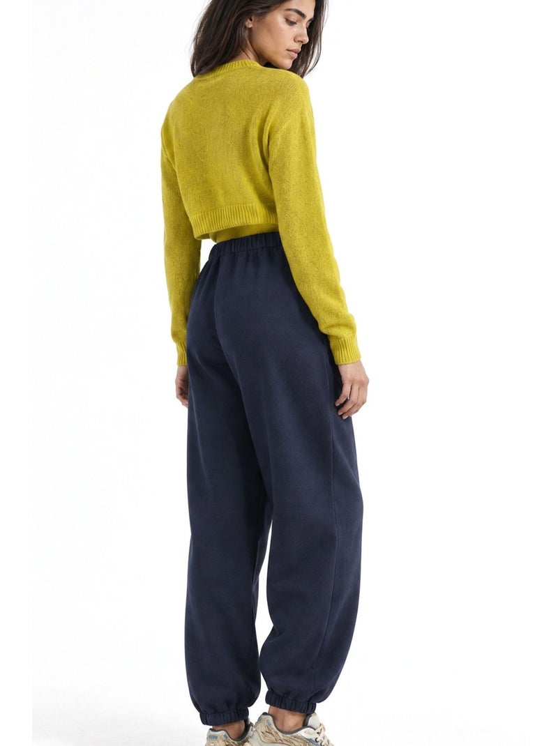 Pantalones de mezcla de algodón busem Azul cobalto - Kiabi