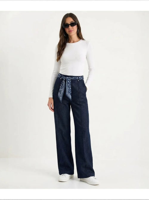 Pantalones de mujer de algodón elástico lucci - Kiabi