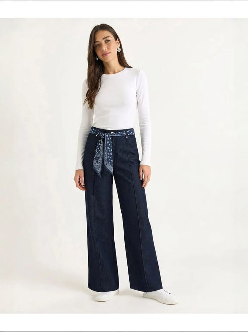 Pantalones de mujer de algodón elástico lucci - Kiabi