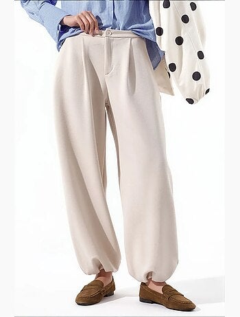 Pantalones de mujer de mezcla de algodón busem