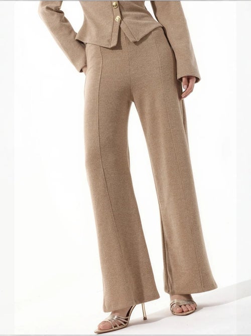 Pantalones de mujer de mezcla de algodón busem - Kiabi Pantalones de mujer de mezcla de algodón busem - Kiabi