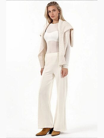 Pantalones de mujer de mezcla de algodón busem