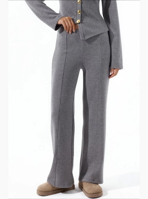 Pantalones de mujer de mezcla de algodón busem - Kiabi Pantalones de mujer de mezcla de algodón busem - Kiabi