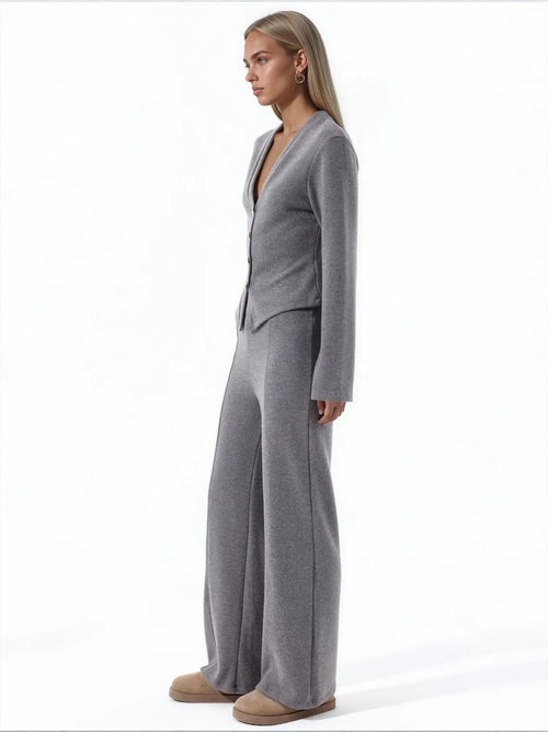 Pantalones de mujer de mezcla de algodón busem - Kiabi Pantalones de mujer de mezcla de algodón busem - Kiabi